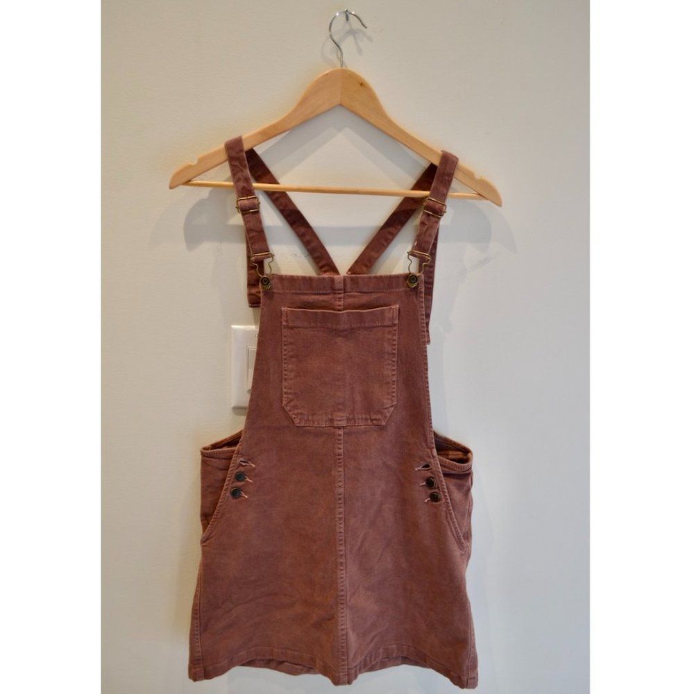 Miintoday Pink Overall Dress